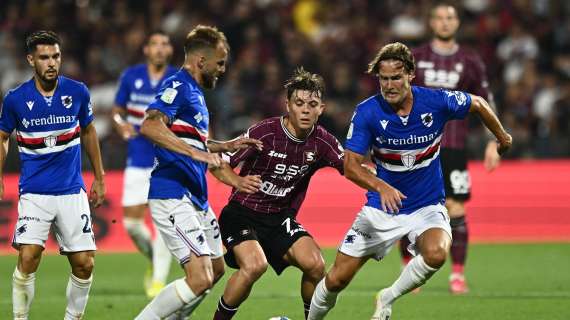 Serie B, playout / Salernitana-Sampdoria, le formazioni ufficiali 