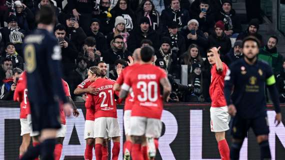 Champions / Bordata di fischi dello Stadium: la Juventus non c'è, il Benfica passeggia e vince 2-0