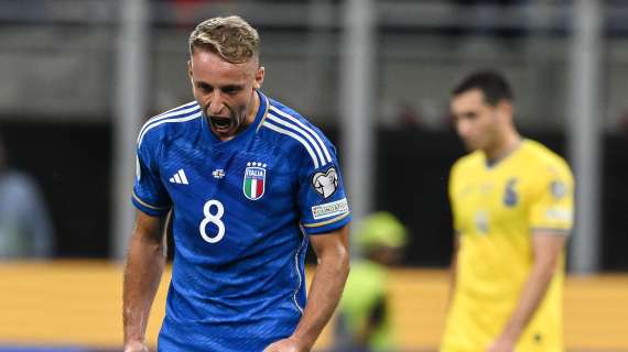 Ancora Frattesi. Raddoppio dell'Italia contro l'Ucraina: a San Siro è 2-0 al 30'