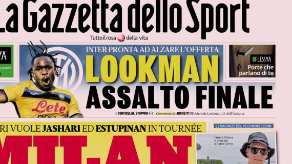 Gazzetta - Lookman-Inter, sprint decisivo: il nigeriano spinge per la svolta definitiva