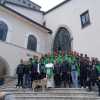 FOTO - Promessa Mantenuta, Avellino a piedi a Montevergine per festeggiare la promozione in B