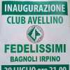 Bagnoli Irpino, martedì 29 luglio si inaugura l'Avellino Club Fedelissimi. Sarà presente una delegazione della squadra
