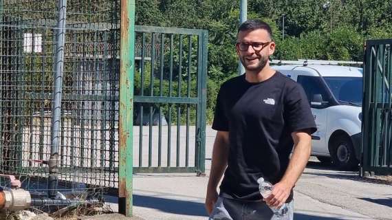 Toscano è arrivato al Partenio: pronto ad allenarsi con i suoi nuovi compagni