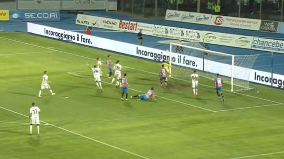 VIDEO - Gli highlights di Catania-Avellino 1-0