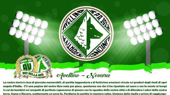 Avellino-Novara, i supporter della Curva Sud ospiteranno i ragazzi della Polisportiva San Giacomo