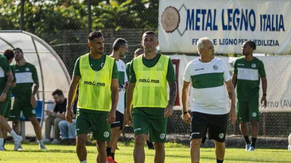 Avellino, domani il primo allenamento ad Atripalda: diversi elementi da valutare