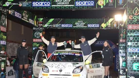 Gli irpini Laudati e Ascione si aggiudicano Rally Lazio e Coppa Italia Aci Sport 