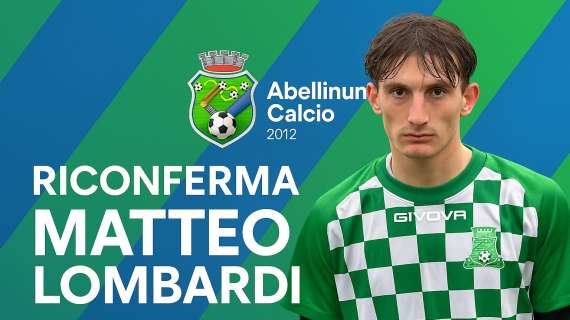 Matteo Lombardi resta all'Abellinum