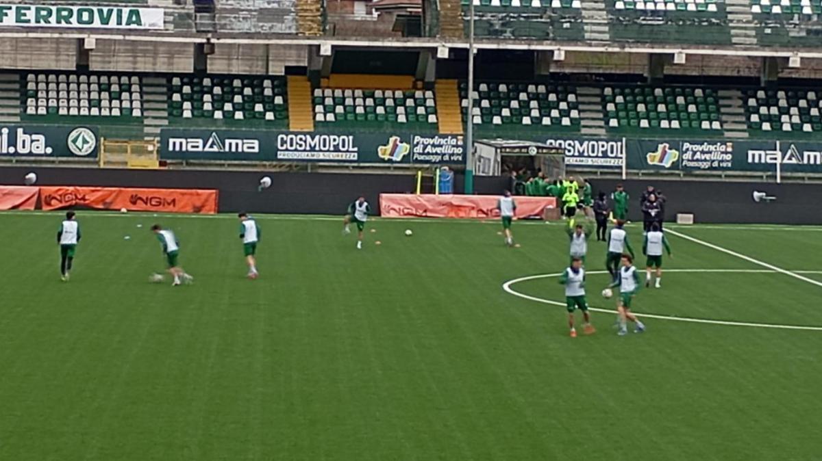 Avellino, ripresa la preparazione: a parte Sgarbi, indisponibili Reale e Milani