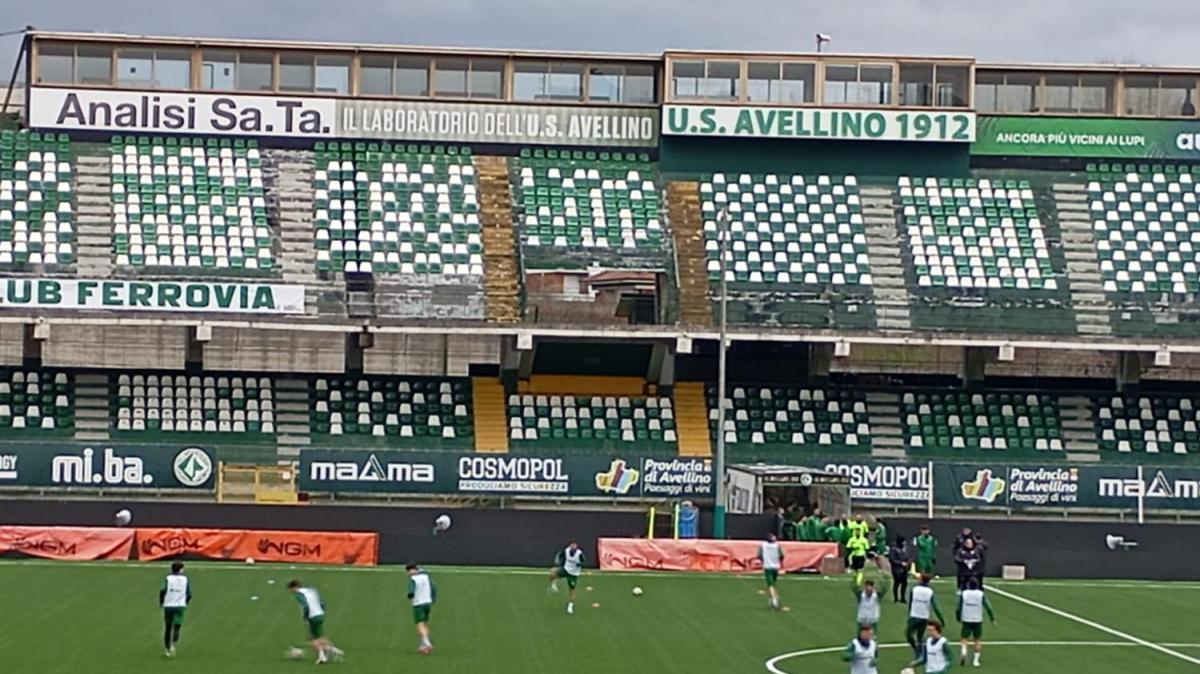 Avellino, domani la ripresa degli allenamenti a porte aperte