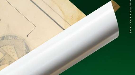La tavola da disegno del logo "Uesse" in vendita allo store ufficiale dell'Avellino