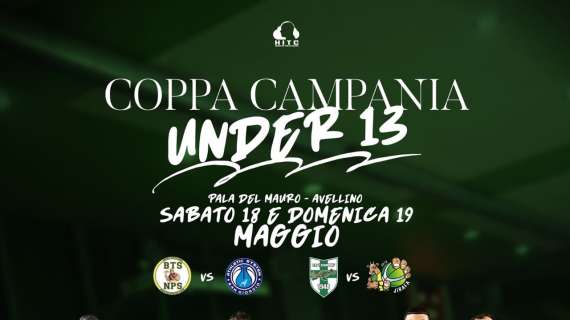 La Scandone Avellino ospiterà le Final Four della Coppa Campania U13 Maschile Silver