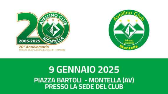 Todisco e Panico questa sera all'evento dell'Avellino Club Montella