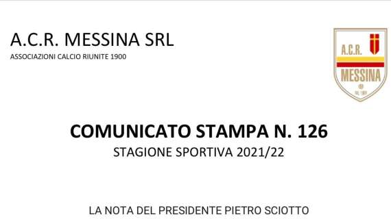 Lega Pro, brividi a Messina: Sciotto annuncia il disimpegno, rischio esclusione?