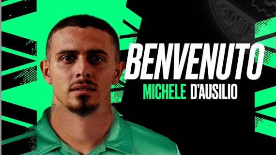 UFFICIALE Michele D Ausilio un nuovo calciatore biancoverde