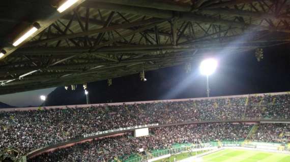 Palermo-Avellino: biglietti ospiti a 12 euro e solo con Tessera del Tifoso