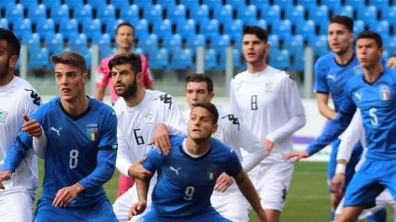 B Italia-Under 20, 76 minuti in campo Marchizza