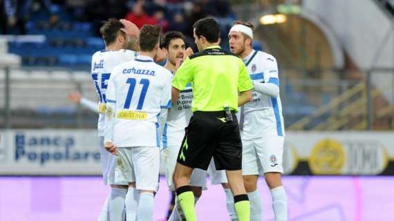 Giudice Serie B, nessuno squalificato: multe a Novara e Perugia