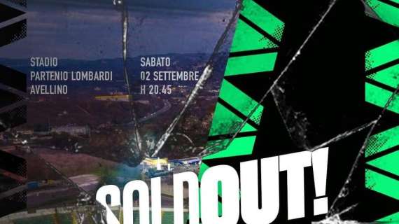Avellino-Latina, stadio Partenio-Lombardi sold-out