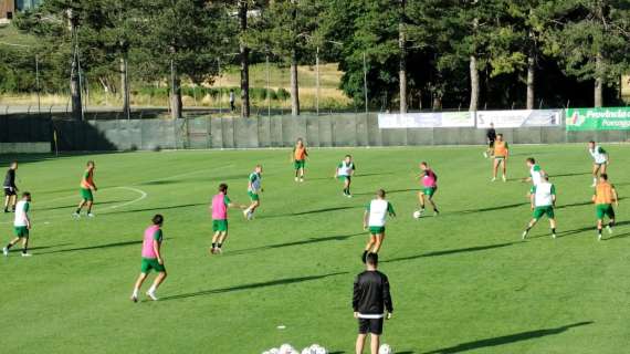 Primo allenamento dell'Avellino a Rivisondoli: termina una prima giornata molto intensa