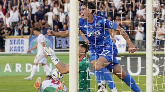 Popov dell'Empoli è l'MVP della prima giornata della Serie B