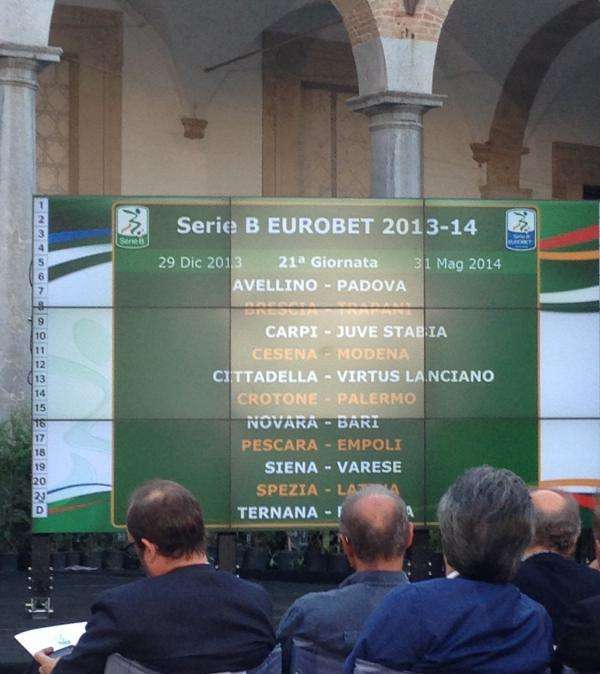 Calendari, il 3 agosto nasce la Serie B 2016/2017