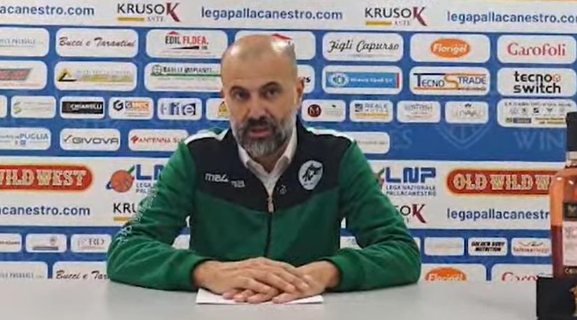Avellino Basket, Buscaglia: "Soddisfatti per la vittoria. C'è ancora da migliorare"