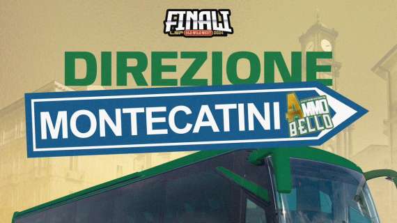 Montecatini-DelFes Avellino: bus gratuito per i tifosi nella finale decisiva