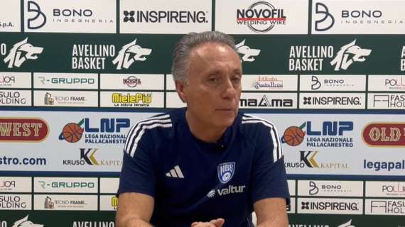 Valtur Brindisi, Bucchi: "Complimenti all'Avellino Basket ma bravi noi a respingere i loro attacchi"