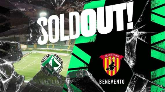 Terminati gli ultimi biglietti disponibili: Avellino-Benevento sarà sold out