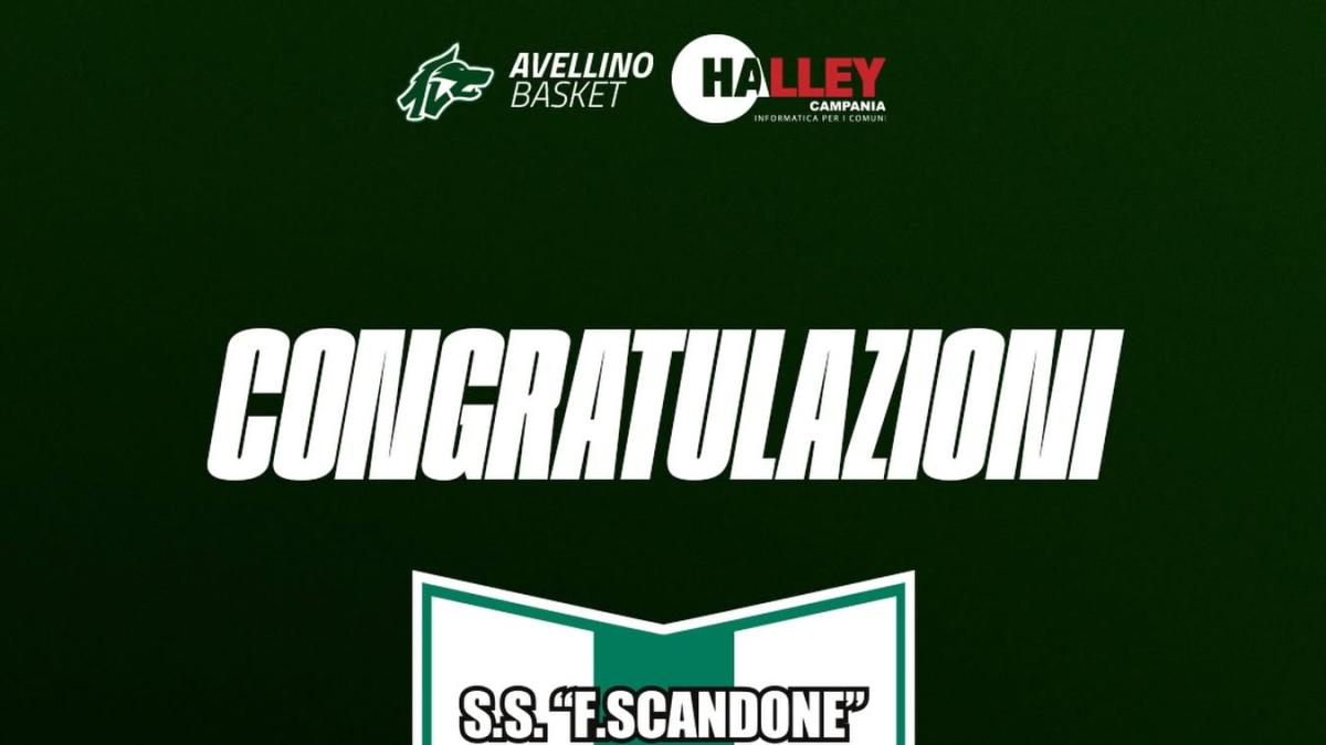 Scandone promossa in B Nazionale. I complimenti dell'Avellino Basket