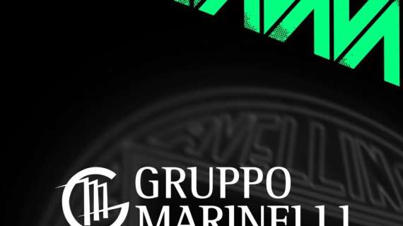 Gruppo Marinelli per il quarto anno sulle maglie dell'Avellino