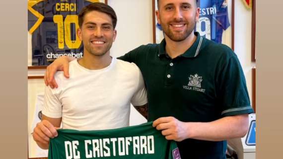 De Cristofaro continua la riabilitazione e intanto ringrazia Villa Stuart