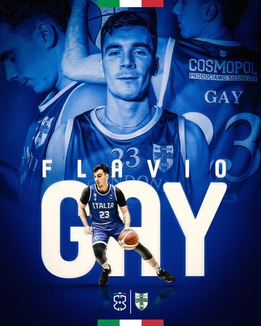 Scandone Avellino, Flavio Gay di nuovo in azzurro per il raduno della Nazionale 3×3