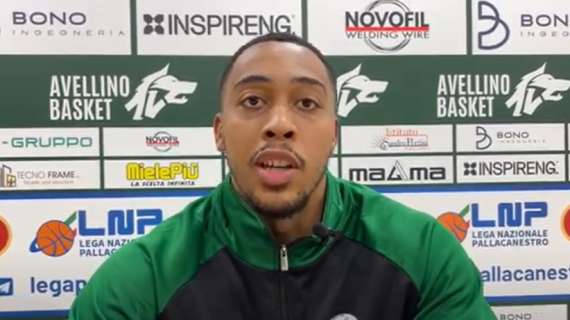 Avellino Basket, Lewis: "Dobbiamo guardare alla fine della stagione per poter dire di aver fatto un buon lavoro"