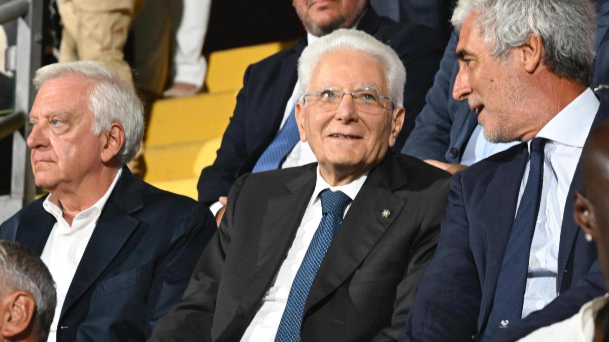Anche Mattarella in tribuna ad assistere a Palermo-Avellino