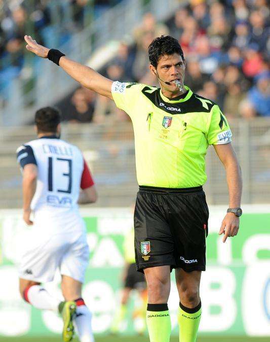 Virtus Entella-Avellino arbitra il sig. Nasca