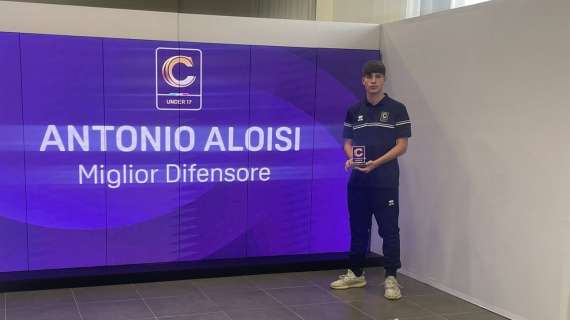 Piccoli lupi crescono: il 2008 Aloisi premiato come miglior difensore Under 17
