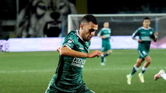 Anche Lorenzo Sgarbi ieri a Monopoli per vedere la partita dell'Avellino