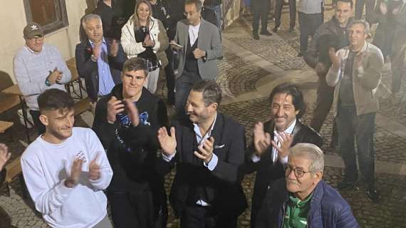 A Chiusano di San Domenico inaugurato il Club 80 Fernando De Napoli. Presenti anche De Vito, Gambale e Moretti