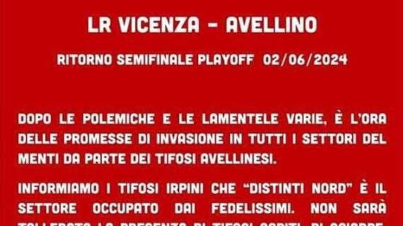 Il Comunicato Dei Fedelissimi Lanerossi Vicenza: "Questa è Casa Nostra ...