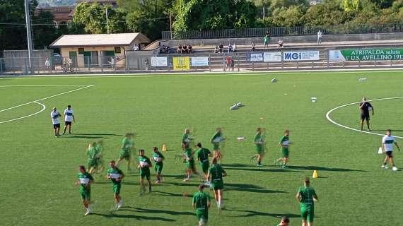 Avellino, secondo giorno di allenamenti ad Atripalda: cambia il programma del pomeriggio