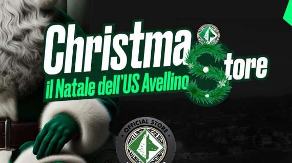 Avellino, domani evento di Natale per i tifosi: “Christmas Store, il Natale dell'Us Avellino”