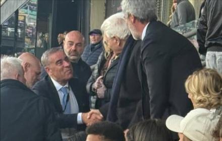 D'Agostino dopo il saluto a Mattarella: "Gli ho stretto la mano, era con me una città, una tifoseria intera"
