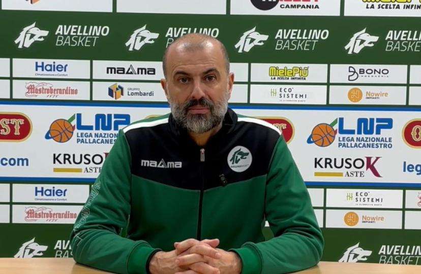 Avellino Basket, Buscaglia: "Ci siamo compattati. C'è il desiderio di resettare"
