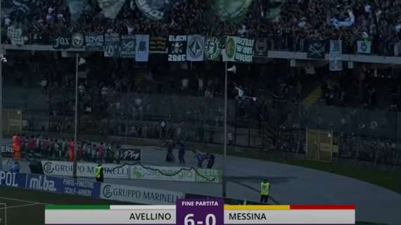 VIDEO - Avellino - ACR Messina 6-0, gli highlights