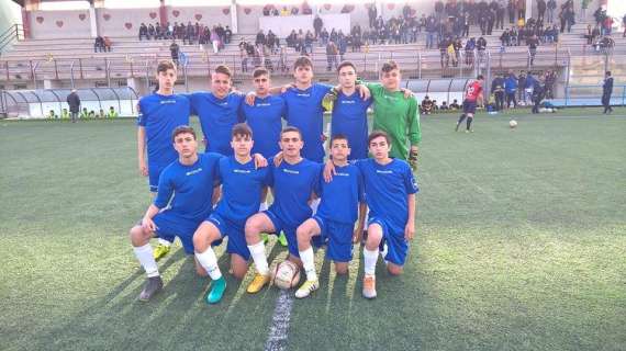 Calcio Ok - Impresa degli under 15 a Lusciano