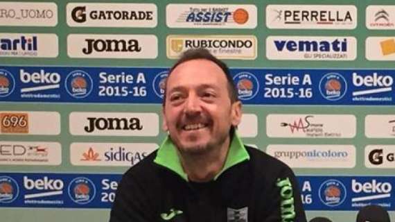 Sidigas, De Gennaro: "Contento di essere rimasto ad Avellino, c'è già sinergia con Vucinic e Maffezzoli"