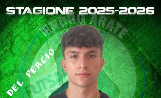 Sandro Abate, ufficiale l'ingaggio di Del Percio: "Non vedo l’ora di indossare questa maglia"