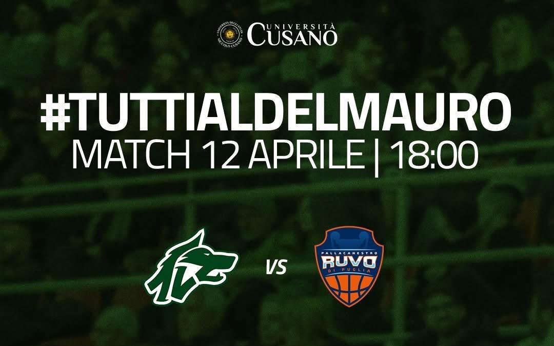 Unicusano Avellino Basket - Crifo Wines Ruvo di Puglia: al via la prevendita